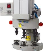 Global PFA-03 Трехпозиционный пневматический пресс для установки металлофурнитуры