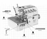 40160620 Комплект запчастей для ремонта и обслуживания швейных машин JUKI MO6800-ser(kit)
