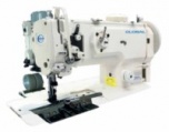 Global UP 1516 P-ZIP Двухигольная промышленная швейная машина для втачивания застежки-молнии