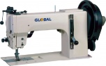 Global WF-9204 Одноигольная промышленная швейная машина с тройным продвижением